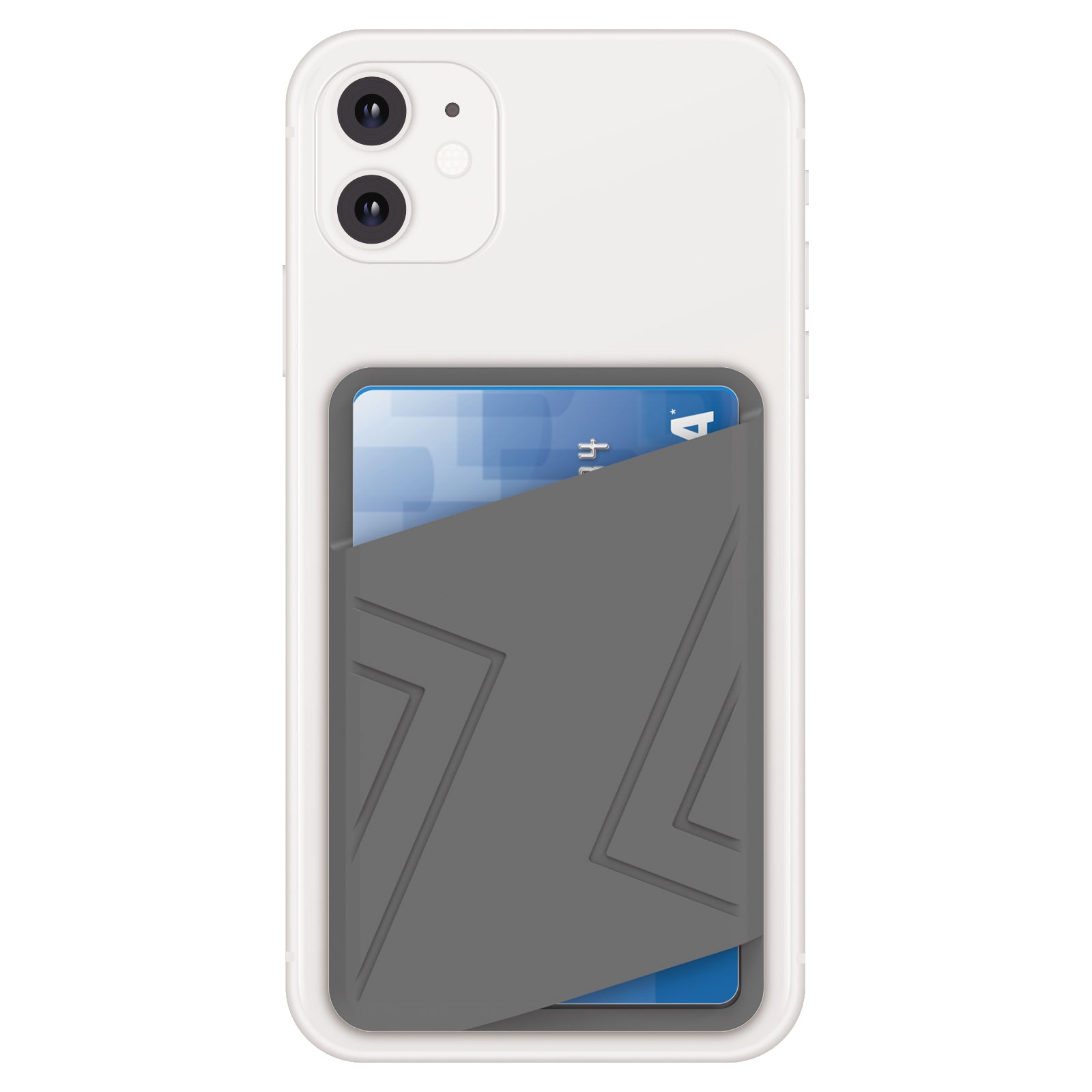 AHASTYLE PT133-C-S Adhesive Credit ID Card Holder Mobile Phone Back Card Pocket AHASTYLE PT133-C-S Adhesive Credit ID Card Holder Mobile Phone Back Card Pocket